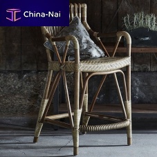 Traditional bar chair Bluesindoorrattanwicker