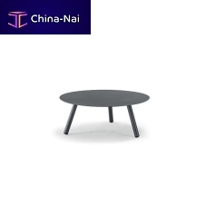 Contemporary coffee table BAHAMASaluminumaluminum baseoval