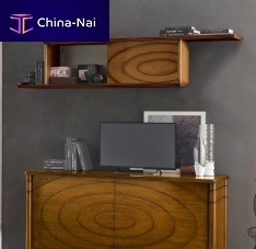 Traditional living room wall unit N1P3solid wood