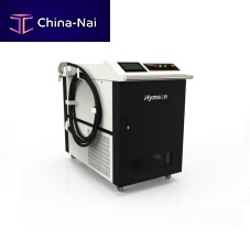Fiber laser welding machine MWpulseautomaticon casters