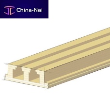 Self-supporting structural floor LIGNO R Q3solid woodglulaminsulated