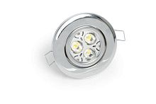 Surface-mounted light fixture AR 02LEDroundfor display cases