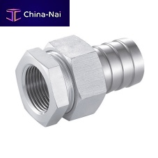 Hydraulic fitting 5143pneumatictappedbarbed