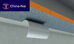 Exterior joint tape HVAC