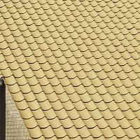 Imbrex roof tile RT 811plainsmallclay