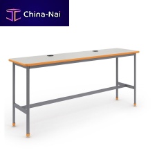 Contemporary high bar table CHARGEBARHPLsteel baserectangular