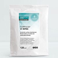 Floors ans surface cleansing wipes CORPUCID® 01pack of 120