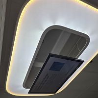 Ceiling-mounted lighting Cloud with monitorhospitalfor veterinary clinicsaesthetic medicine