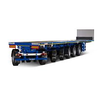Gooseneck trailer OVB BALLASTTRAILERair-suspension6-axletowed