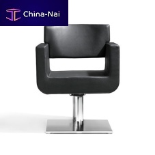 Contemporary beauty salon chair PARKsynthetic leatheraluminumwooden
