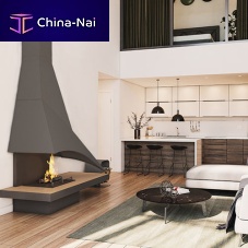 Wood-burning fireplace ELISA 981free-standingfree-standingwall
