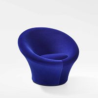 Contemporary armchair Mushroom® Juniorfabricsteelchild's