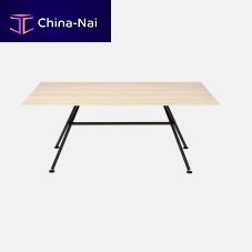 Rectangular table 07.01 seriescontemporaryoakmelamine