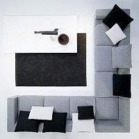 Modular sofa LOFTcontemporaryfabricgray