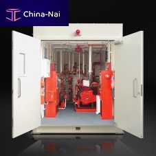 Containerized pump unit centrifugalwaterelectric