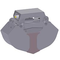 Hydraulic clam bucket MBOtwo-rope mechanical