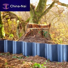 Soldier-pile sheet pile ECOLOCKvinylreinforcementprotection