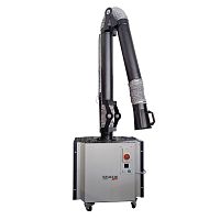 Mobile fume extractor ST-Action C5/C10weldingactivated carbon filterwith extraction arm