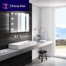 Wall-mounted bathroom mirror MH01 DIVINOhangingfor hotelfor beauty salon