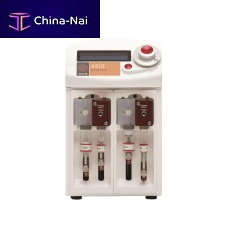 Dual-syringe pump Asia for solventsstepper motor-drivenstationary