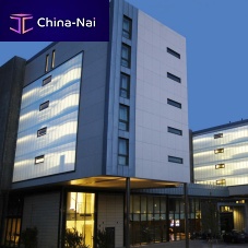 Unitized system curtain wall DANPAL®polycarbonatetransparentsolar control