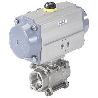 Ball valve 8805 pneumatically-operatedregulatingfor water