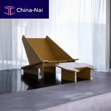 Contemporary armchair TAKAHASHIashblackyellow