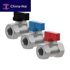 Mini tap with handwheelfemale-female1/4"