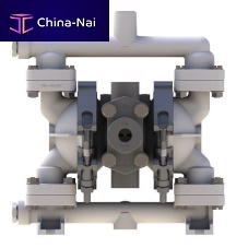 Double-diaphragm pump airelectricself-priming