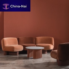 Contemporary coffee table BOLETEoakoak basecircular