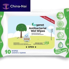 Hand hygiene cleansing wipes pack of 10