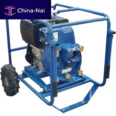 Turbine pump TRASHLIB - 3"for wastewatergasoline engineself-priming