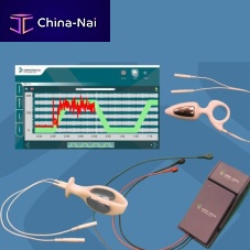 Pelvic floor rehabilitation system with pelvic electromyography BioSmarttable