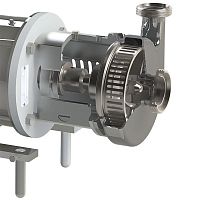 Turbine mixer QIM Seriesin-linesolidhorizontal