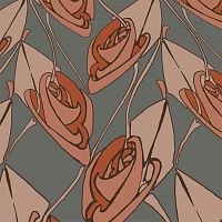 Upholstery fabric ROSEYN DRAPPALfor roller blindsfor curtainfloral pattern
