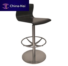 Contemporary bar chair W361Hindoorstainless steelchrome