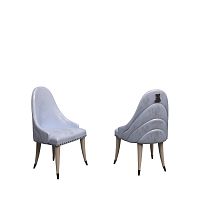 Traditional chair Magicalindoorfabricwooden base
