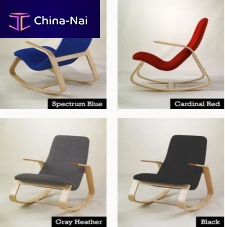 Contemporary chair RAPSON ROCKERindoorfabricwool