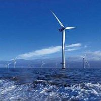 Permanent magnet direct-drive wind turbine offshore