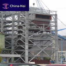 Steel pillar roundwind