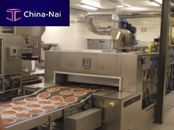 Automatic pizza production line