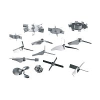 3-blade impeller 2-bladefor agitatorsaxial-flow