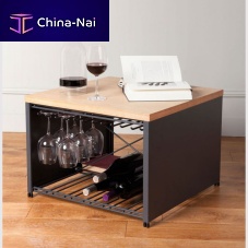 Contemporary mini bar cabinet solid woodpainted steelcommercial