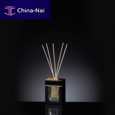 Rattan bottle HOME FRAGRANCEglassglossy lacquered woodperfume