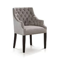 Chesterfield chair VCH421indoorfabricsolid wood base