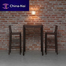 Contemporary bar chair SHIRAindoorbeechoak