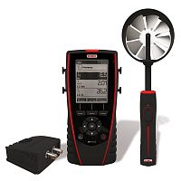 Temperature measuring instrument MP 210 pressureair flowair velocity