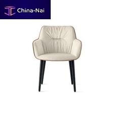 Contemporary chair cocoonindoorfabricleather