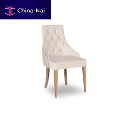 Traditional chair New Kavinindoorleatherwooden base