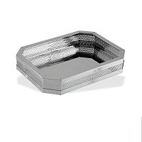 Surgical instrument sterilization tray CIL-018 002 001perforatedstainless steel
